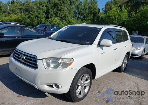 2008 Toyota Highlander Limited из США, поврежденный, VIN JTEES42A082076374